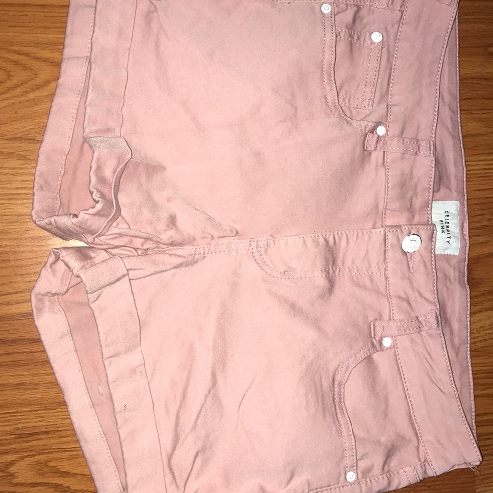 Celebrity Pink Jean shorts
